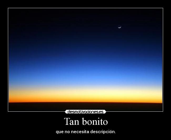 Tan bonito - 