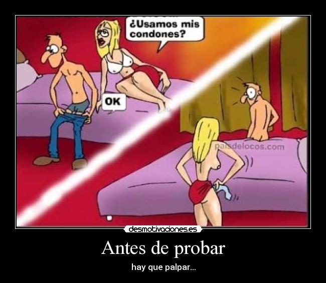 Antes de probar - 