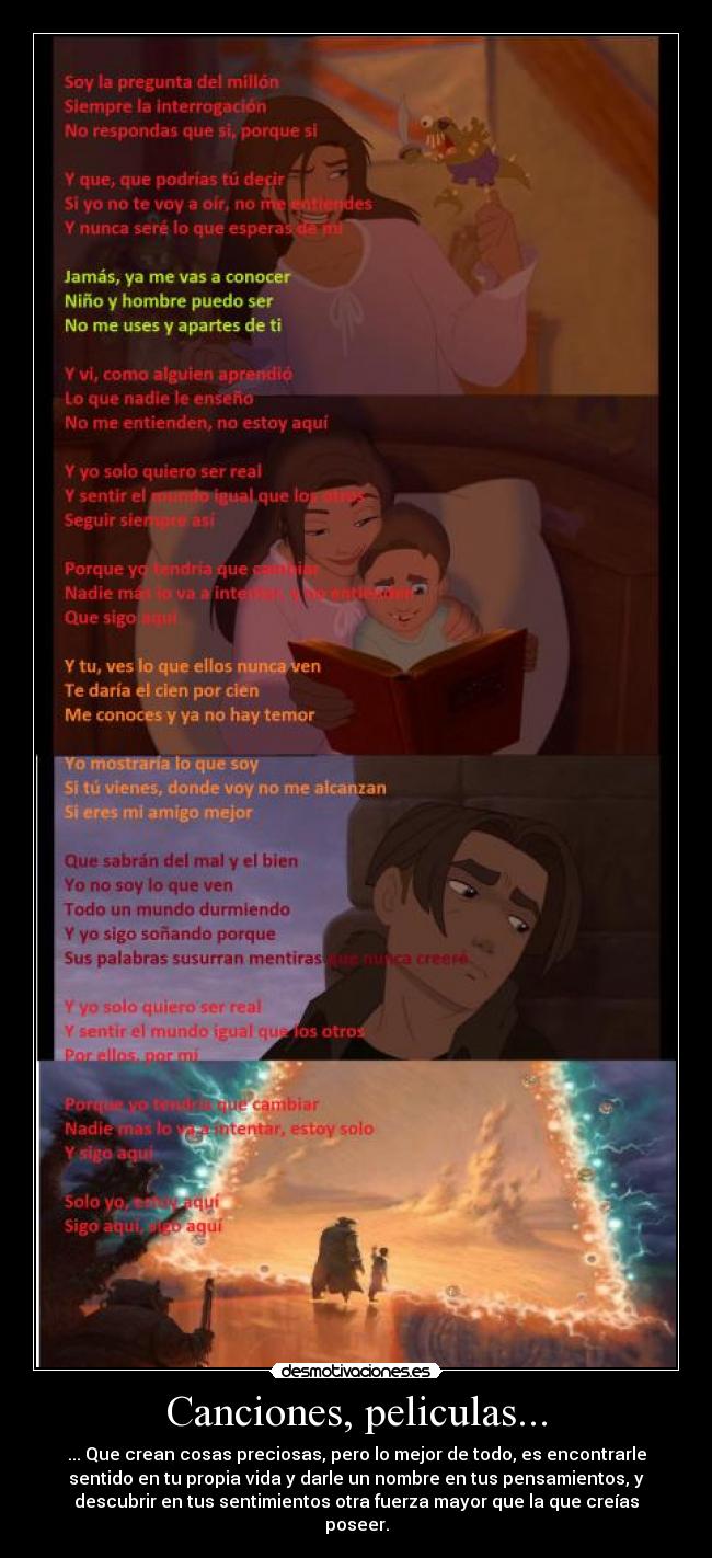 Canciones, peliculas... - 