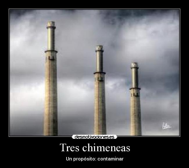 Tres chimeneas -