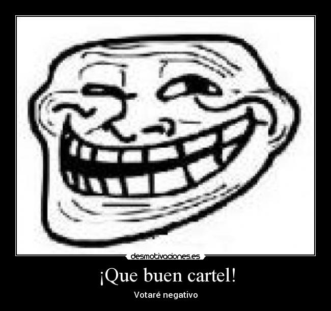 ¡Que buen cartel! -