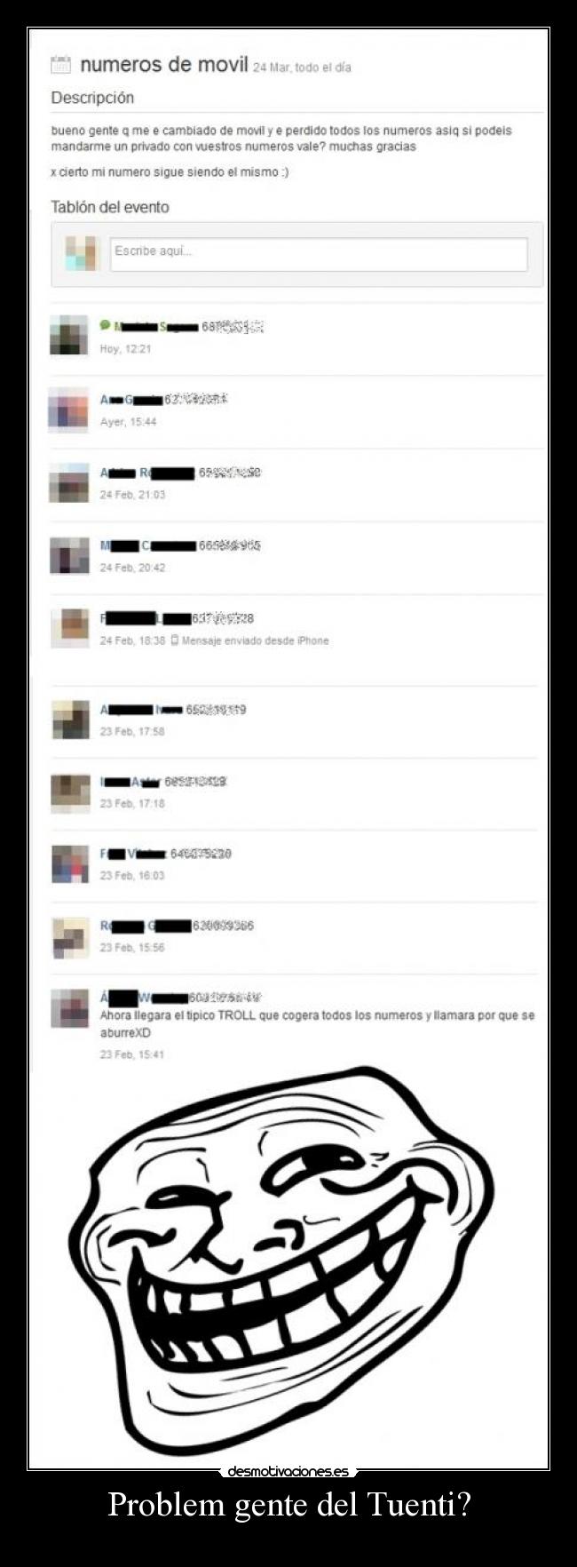 carteles tuenti troll desmotivaciones