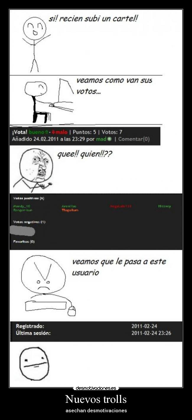Nuevos trolls -