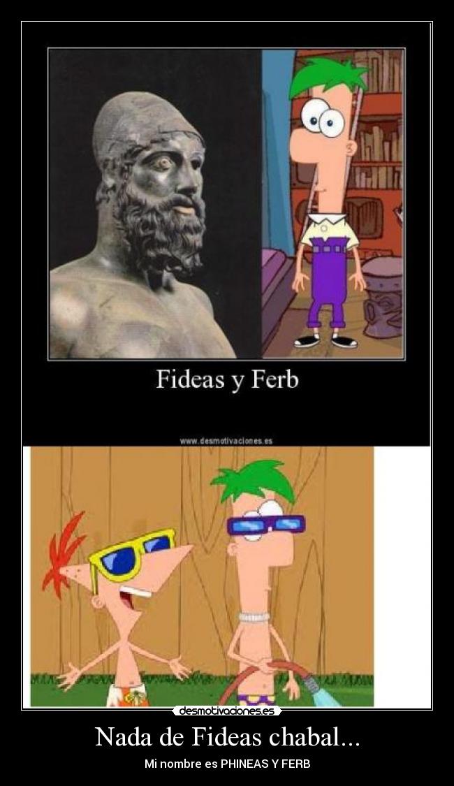 Nada de Fideas chabal... -