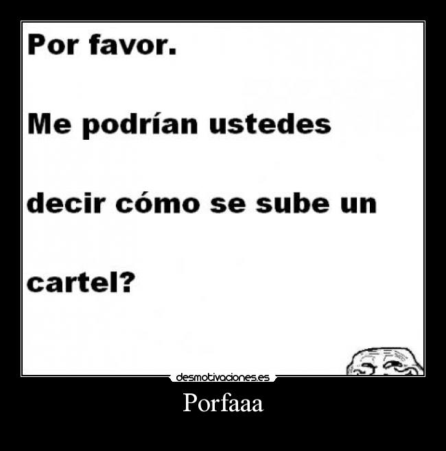 Porfaaa -