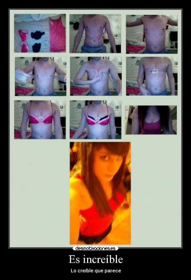 Es increíble - Lo creíble que parece