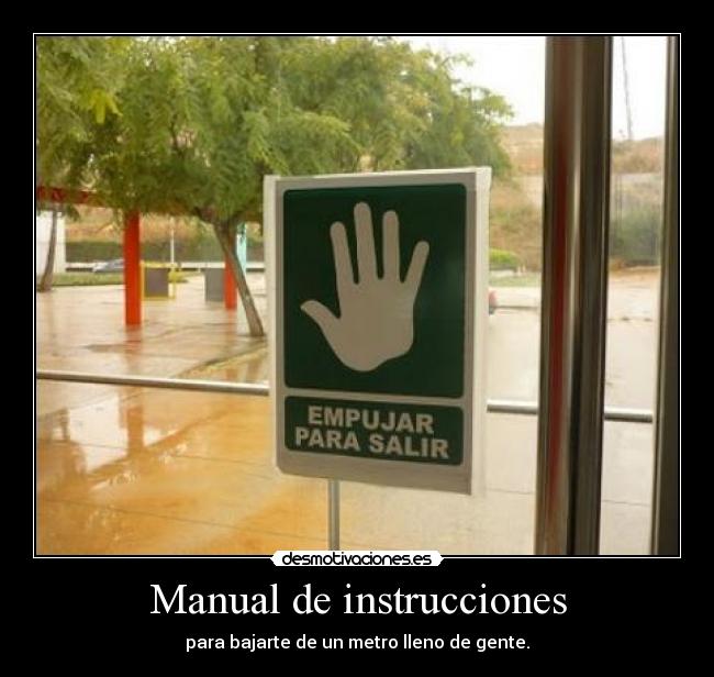 Manual de instrucciones -