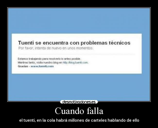 carteles tuenti desmotivaciones