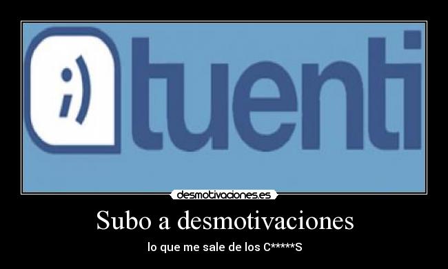 Subo a desmotivaciones -