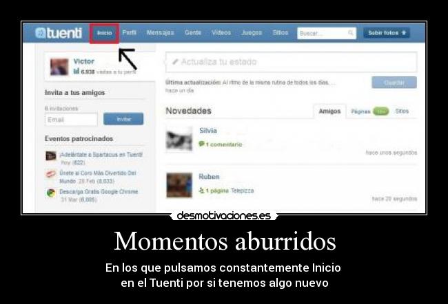 Momentos aburridos -