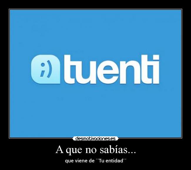 A que no sabías... -