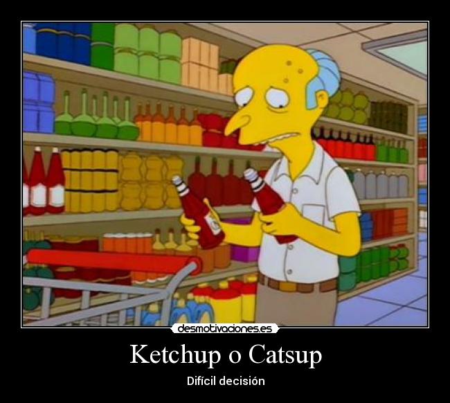 Ketchup o Catsup -