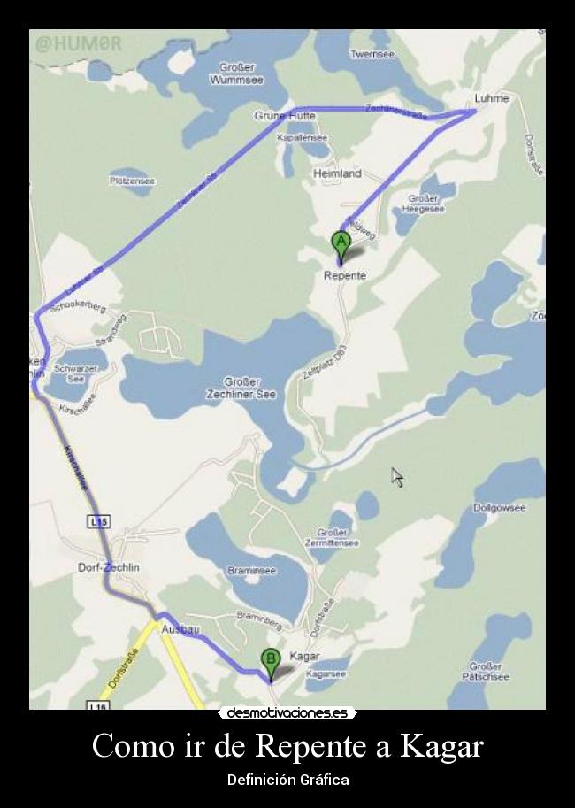 Como ir de Repente a Kagar - Definición Gráfica