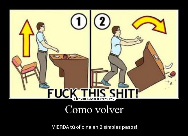 Como volver -