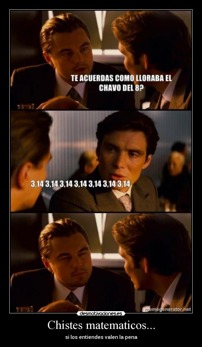 Chistes matematicos... -