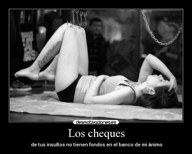 Los cheques - 
