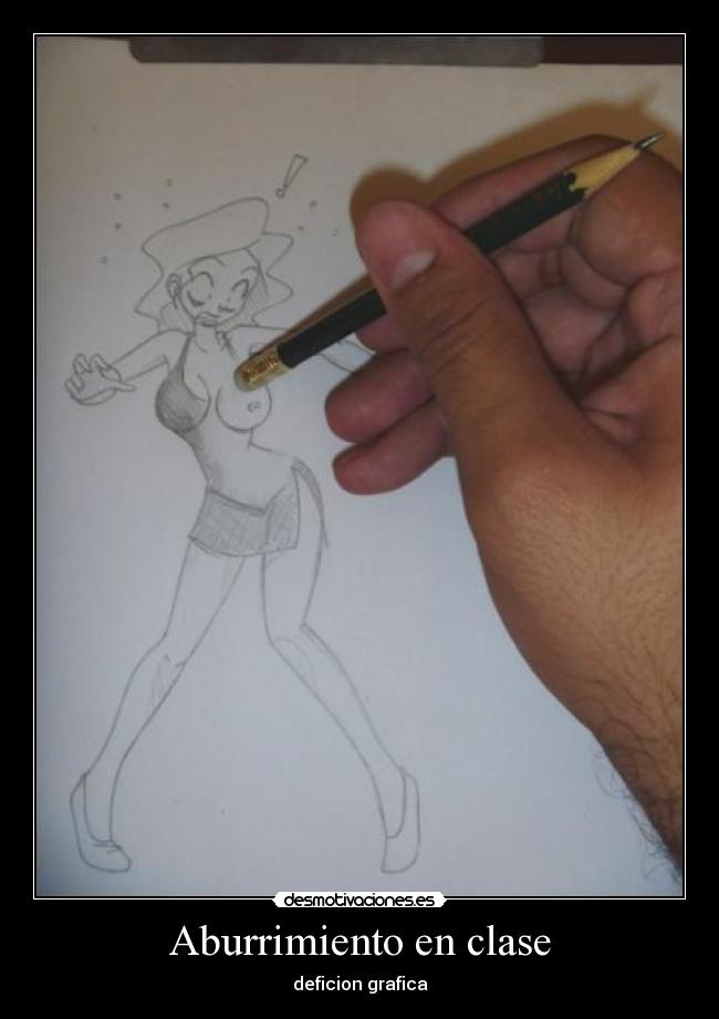 Aburrimiento en clase - 