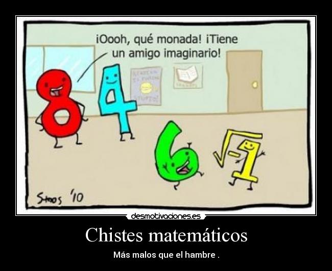 Chistes matemáticos - 