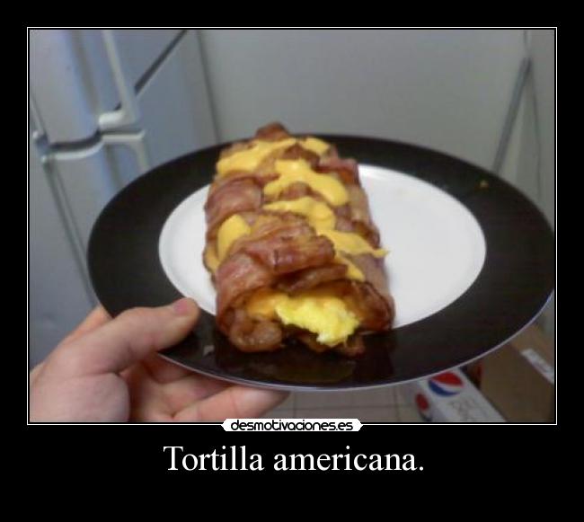 Tortilla americana. -