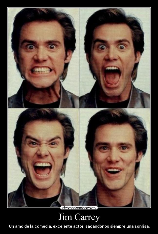 carteles jim carrey actor comedia estadounidense desmotivaciones