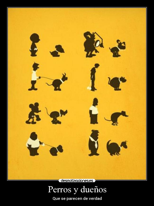 Perros y dueños - 