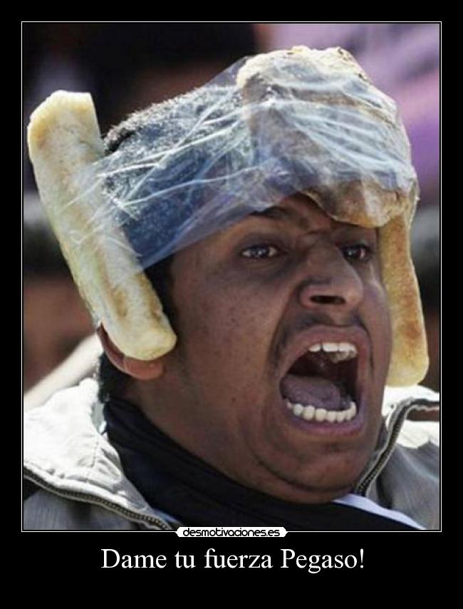 Dame tu fuerza Pegaso! -
