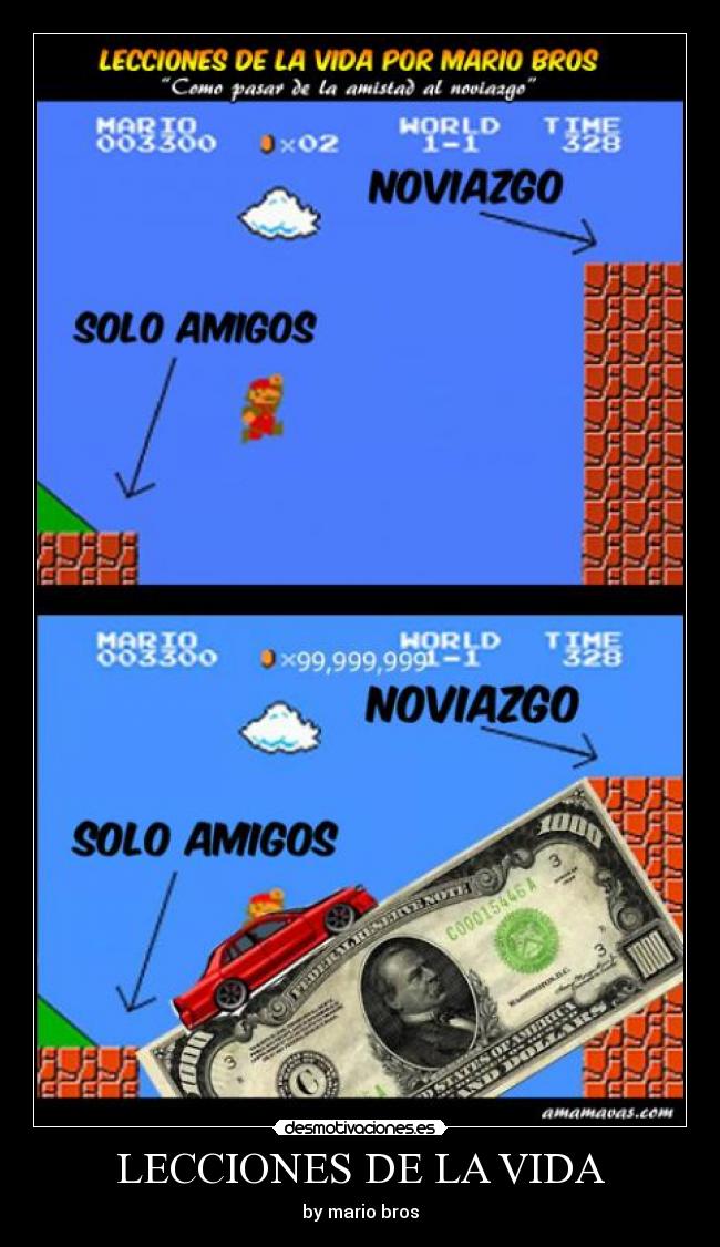 LECCIONES DE LA VIDA - by mario bros