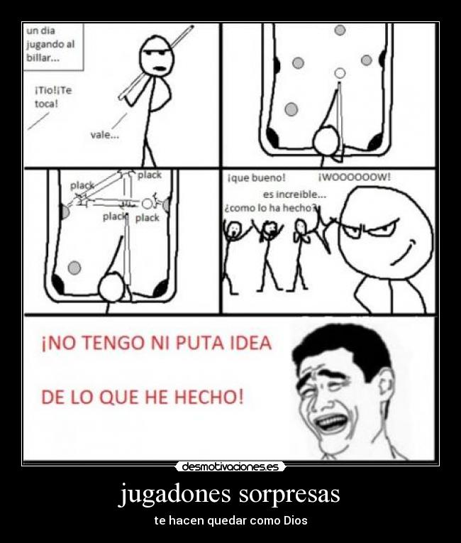 jugadones sorpresas -