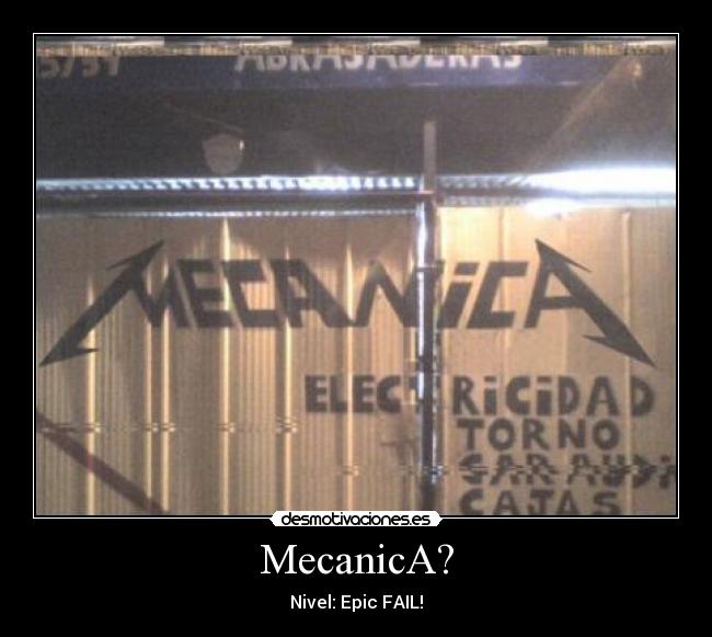 MecanicA? -
