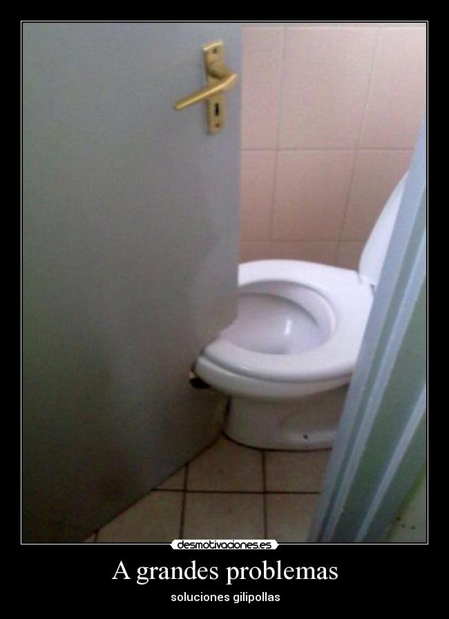 A grandes problemas -