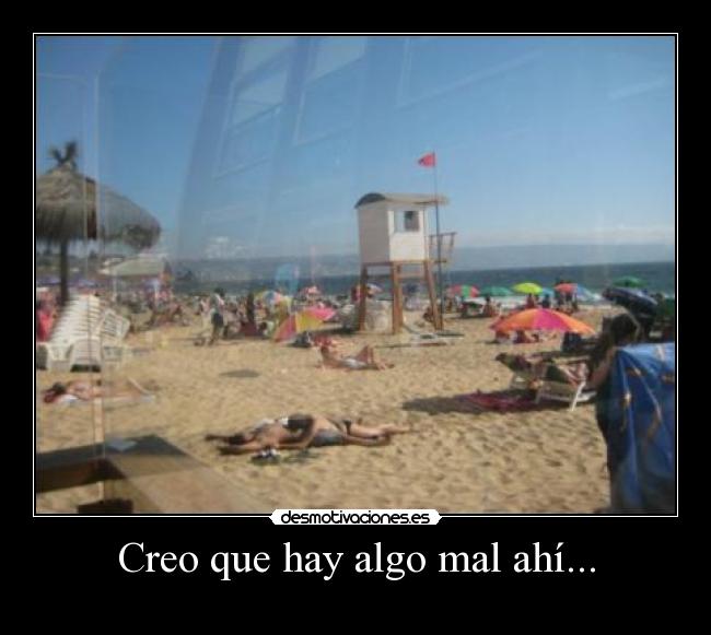 Creo que hay algo mal ahí... -