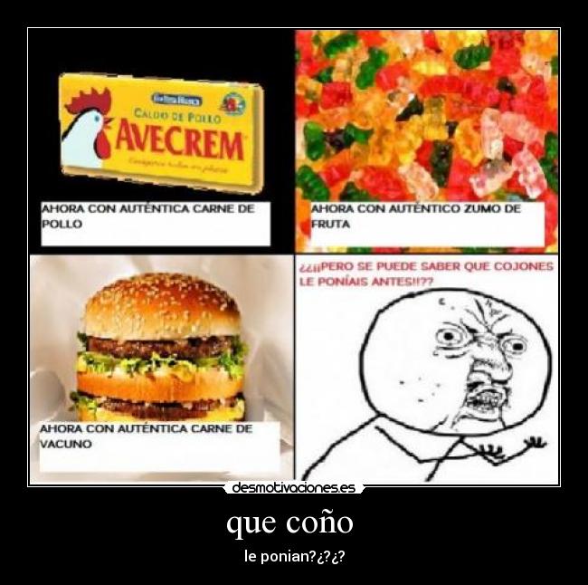 que coño - le ponian?¿?¿?