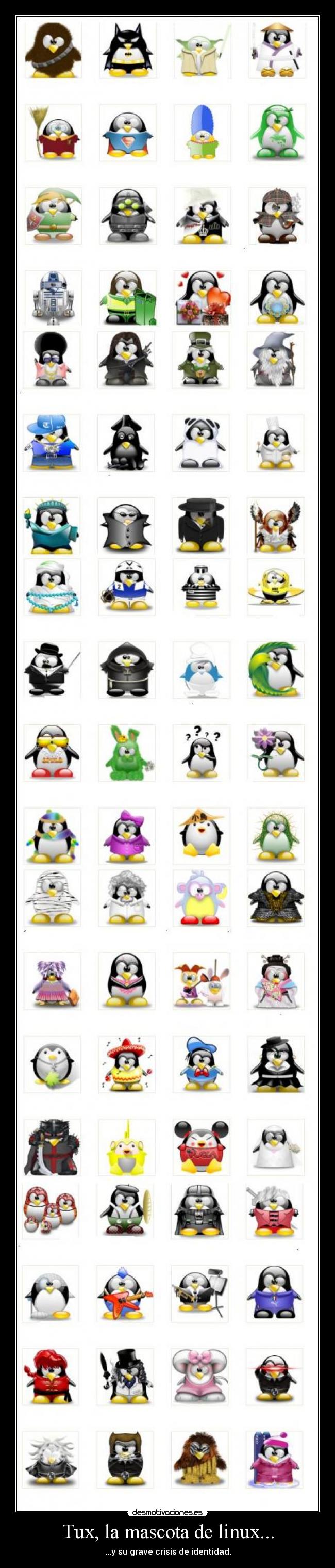 carteles linux desmotivaciones
