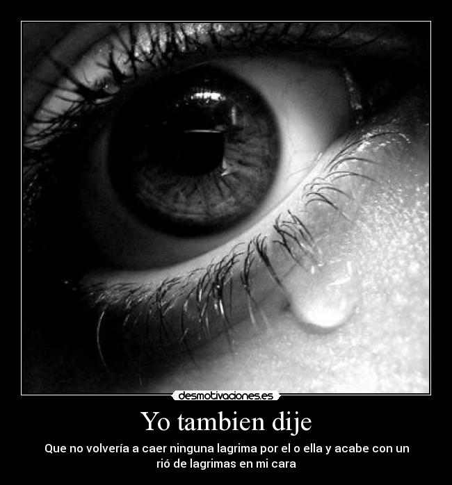 Yo tambien dije - 