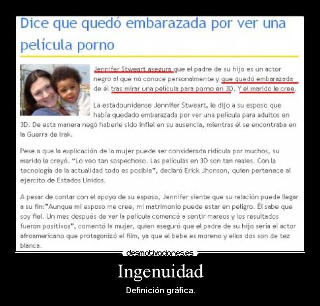 carteles embarazada porno definicion grafica ingenuidad desmotivaciones