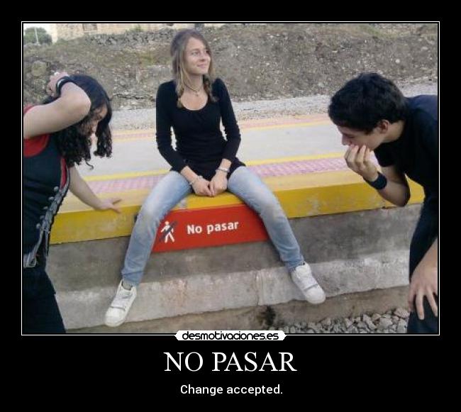 NO PASAR -
