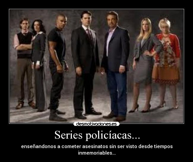 Series policíacas... - 
