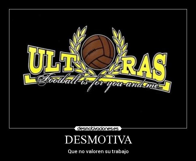 DESMOTIVA -