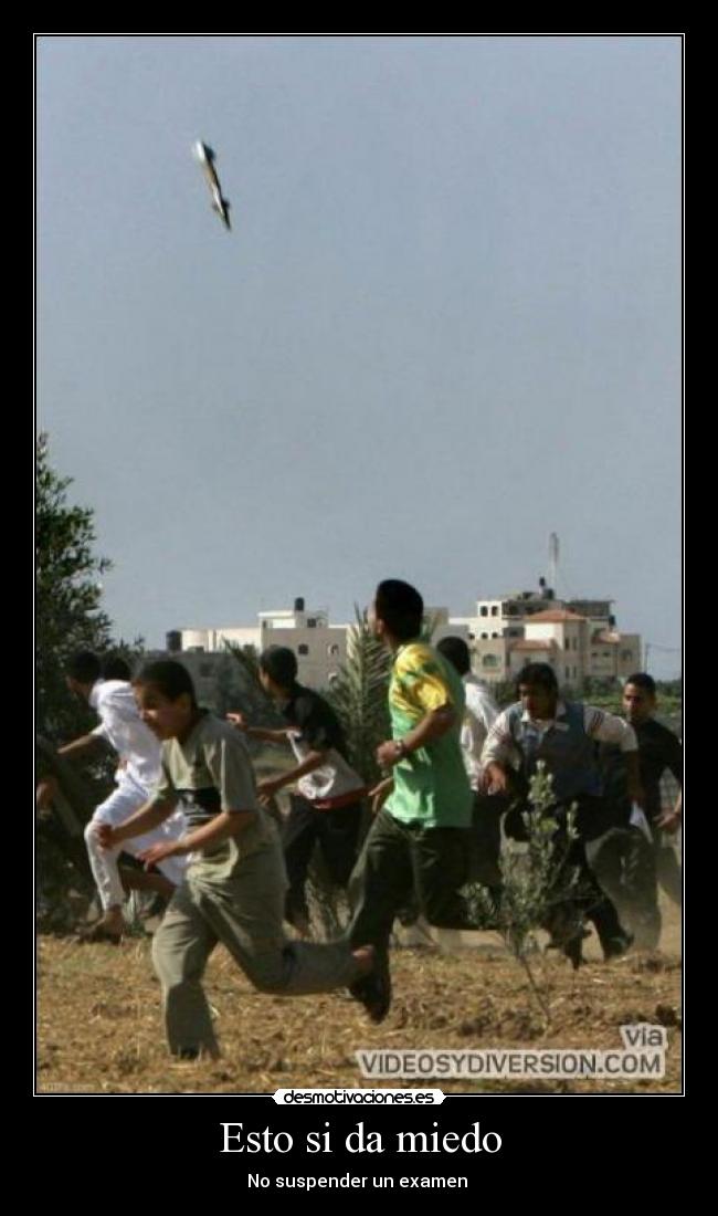 Esto si da miedo - No suspender un examen