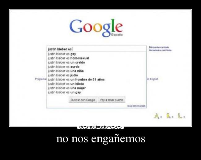 no nos engañemos -