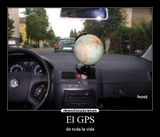 El GPS - de toda la vida
