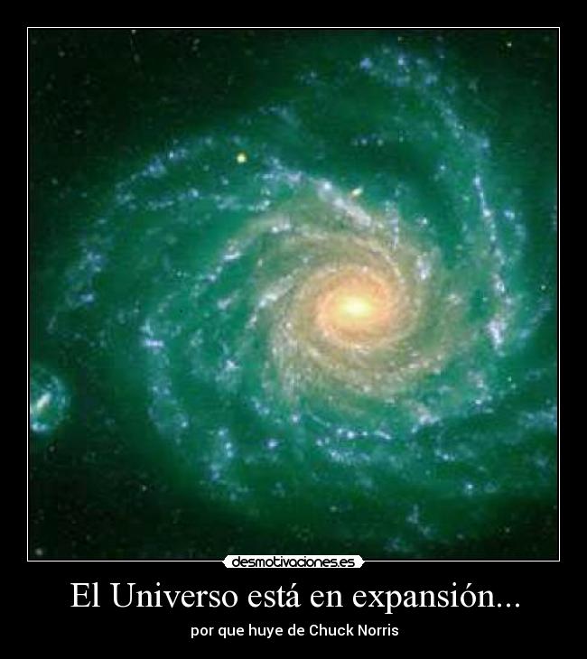 El Universo está en expansión... -