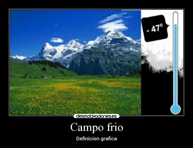 Campo frio -