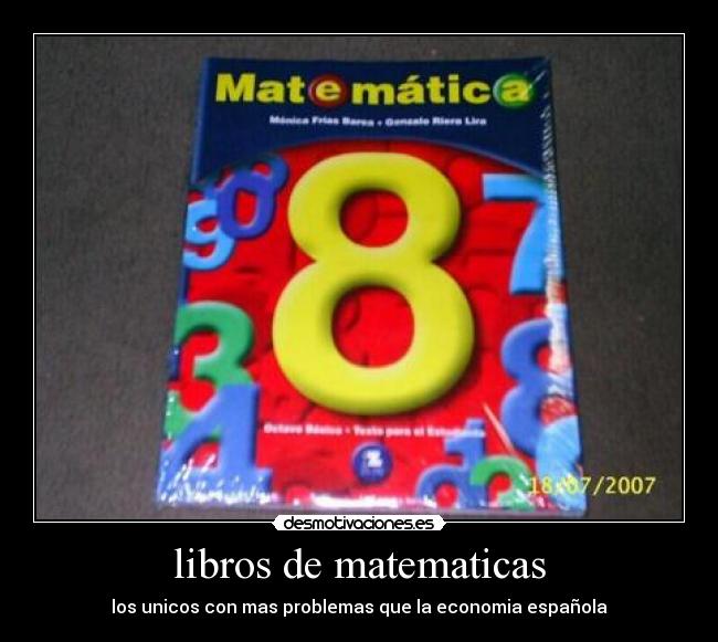 libros de matematicas - 