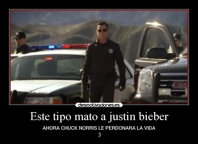 Este tipo mato a justin bieber -