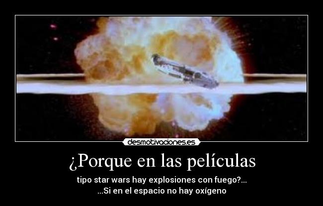 ¿Porque en las películas -