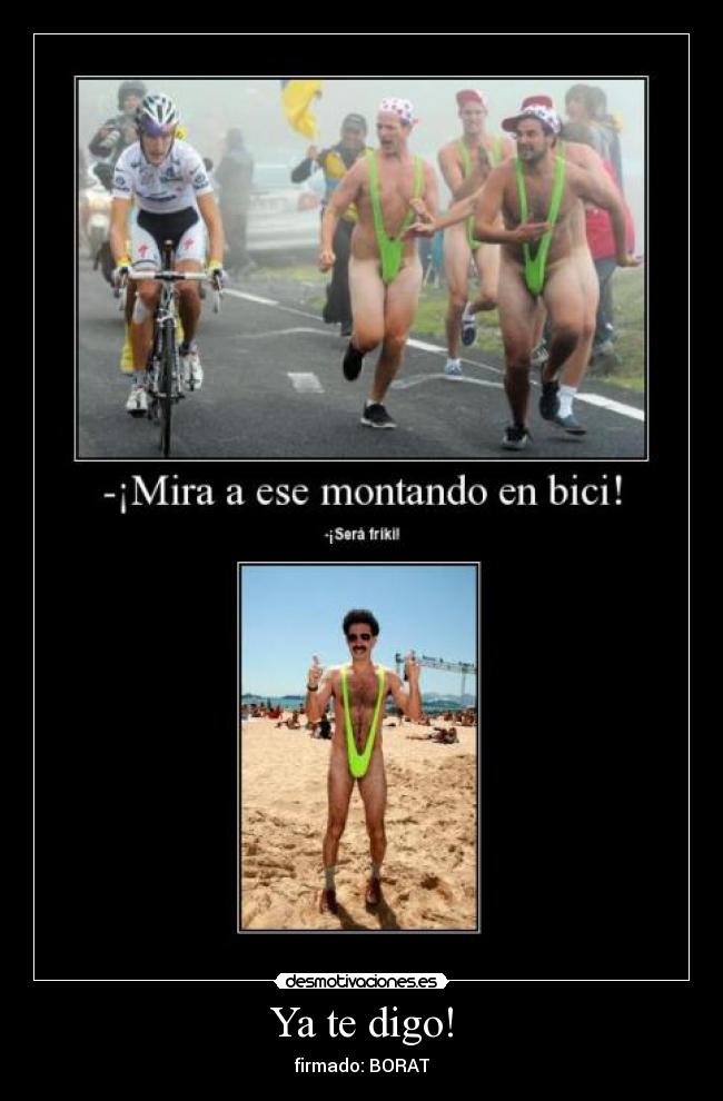 carteles borat desmotivaciones