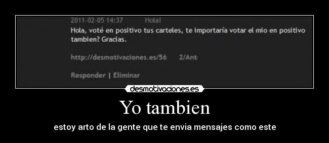 Yo tambien -