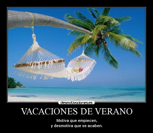 VACACIONES DE VERANO - 