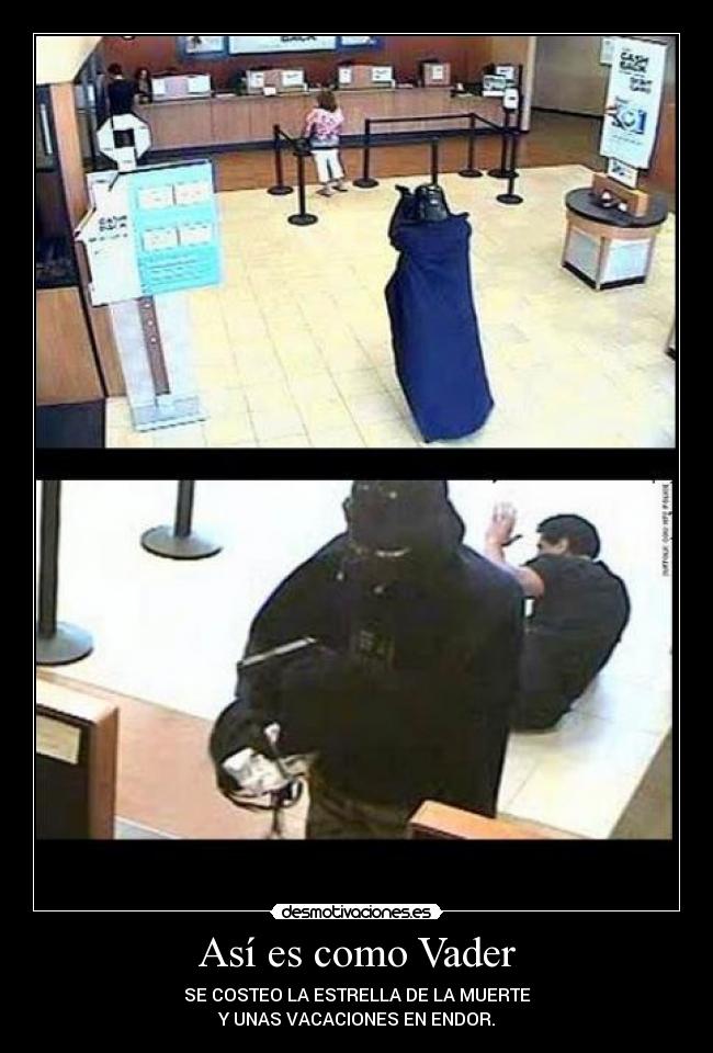 Así es como Vader - 